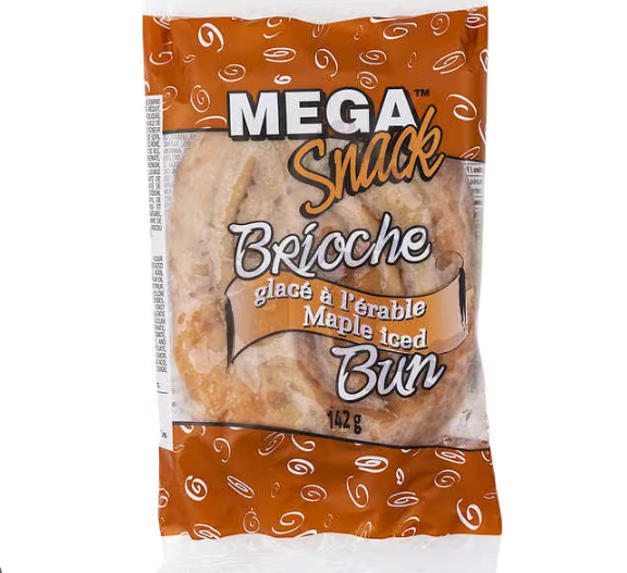 Mega Snack Brioche Érable 12 x 142g | Portail L'Heureux